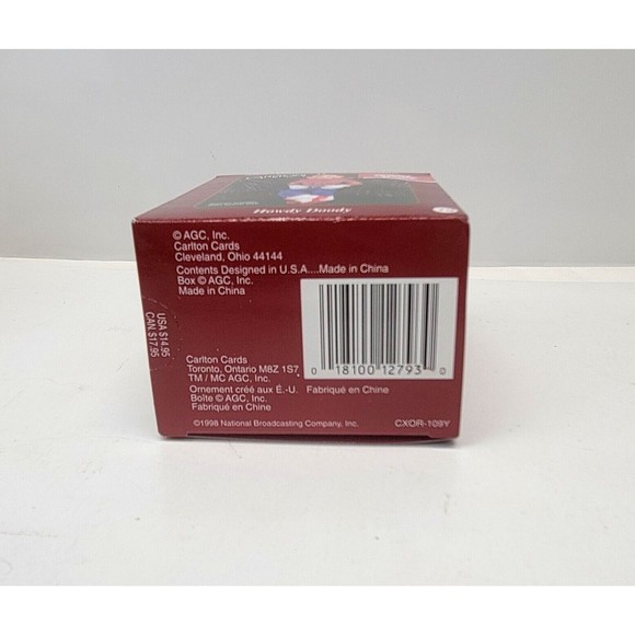 Heirloom Ornament Howdy Doody 50th Anniversary Collection 1998 Vintage NEW - Picture 14 of 14